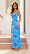 Ashley - Abito Maxi Floreale