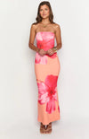 Arizona - Vestito Maxi in Rete Floreale