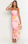 Arizona - Vestito Maxi in Rete Floreale