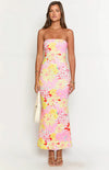 Arizona - Vestito Maxi in Rete Floreale