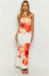 Arizona - Vestito Maxi in Rete Floreale