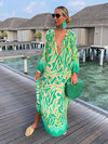 Bea - Vestito Maxi con Scollatura a V