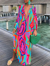 Bea - Vestito Maxi con Scollatura a V