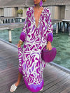 Bea - Vestito Maxi con Scollatura a V