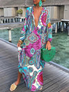 Bea - Vestito Maxi con Scollatura a V