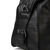Borsa da viaggio in pelle nera | ALBERT