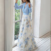 Dolores - Maxi Abito con Stampa Floreale