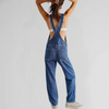 Jacqui™ | Tuta in denim con un tocco urbano e una vestibilità femminile