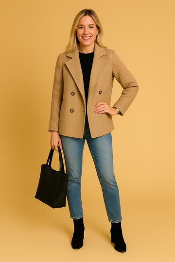 Claire Elegant Dame Blazer – Stile e Comfort Senza Tempo