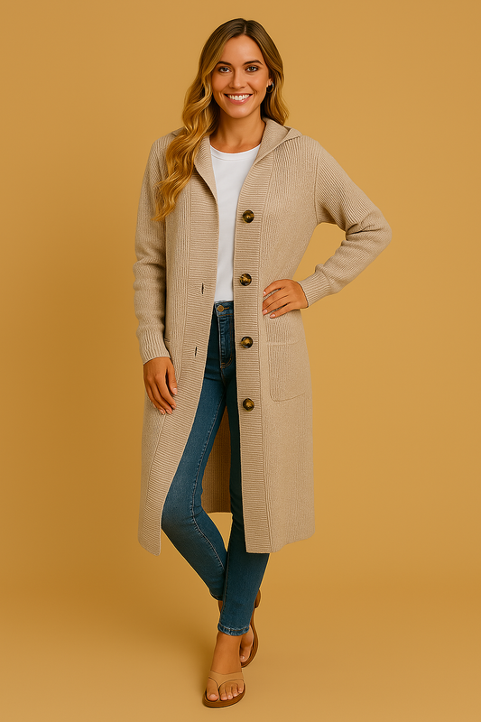 Femmy | Elegante giacca lunga da donna