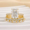 Elysia Set di Anelli 3PC | Oro 18k