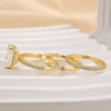 Elysia Set di Anelli 3PC | Oro 18k
