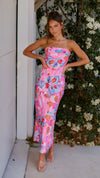 Jodie - Abito Midi Chic Senza Spalline