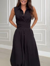 Romaine - Abito Midi Elegante con Copertura per la Pancia