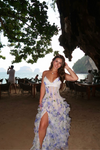 Maisie - Abito Maxi Floreale