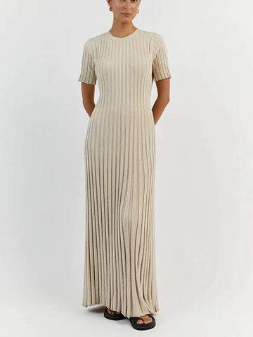 Maxi - Abito Maxi Lungo Tricot