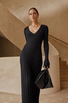 Maxi - Abito Maxi Lungo Tricot