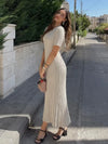 Maxi - Abito Maxi Lungo Tricot