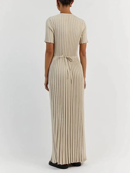 Maxi - Abito Maxi Lungo Tricot