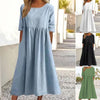Sophie - Abito Midi in Lino e Cotone