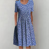 Kimberley | Abito Midi Floreale Fluttuante