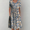 Kimberley | Abito Midi Floreale Fluttuante