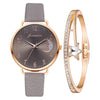 Orologio con Quadrante Moon Numbers e Set di Bracciali