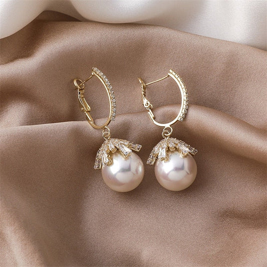 Orecchini a Goccia con Perle Malia