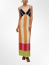 Elsa - Vestito lungo multicolore