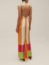 Elsa - Vestito Maxi Multicolore