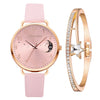 Orologio con Quadrante Moon Numbers e Set di Bracciali