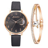 Orologio con Quadrante Moon Numbers e Set di Bracciali