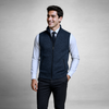 Gilet in Maglia Harrison con Zip Intera