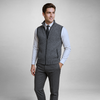 Gilet in Maglia Harrison con Zip Intera