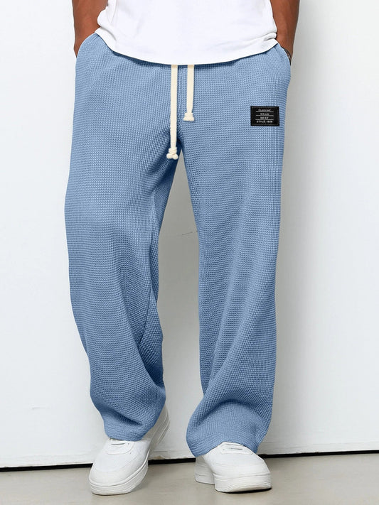 VARELL™ | Pantaloni larghi con cintura regolabile