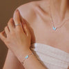 Bracciale Farfalla Azzurra