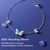 Bracciale Farfalla Azzurra