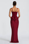 ABITO LUNGO CORSET DRAPEATO