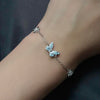 Bracciale Farfalla Azzurra