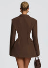 VESTITO BLAZER MINI ADERENTE