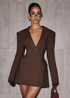 VESTITO BLAZER MINI ADERENTE