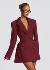 VESTITO BLAZER MINI ADERENTE