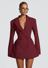 VESTITO BLAZER MINI ADERENTE