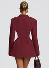 VESTITO BLAZER MINI ADERENTE