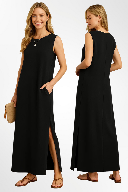 1 Emma - Vestido Largo Fluido