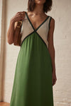 Elena - Vestito Midi senza maniche
