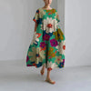 Calliope - Abito Elegante con Stampa Floreale