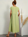 Rosanna – Vestito midi rilassato in morbido cotone