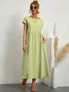 Rosanna – Vestito midi rilassato in morbido cotone