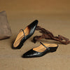 Orella Mule in Vera Pelle
